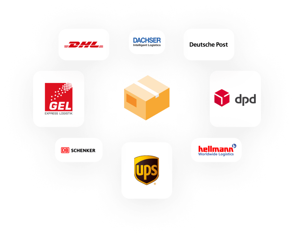 Logistikpartner und Paketdienstleister von agorando rund um Warenversand und Lieferketten